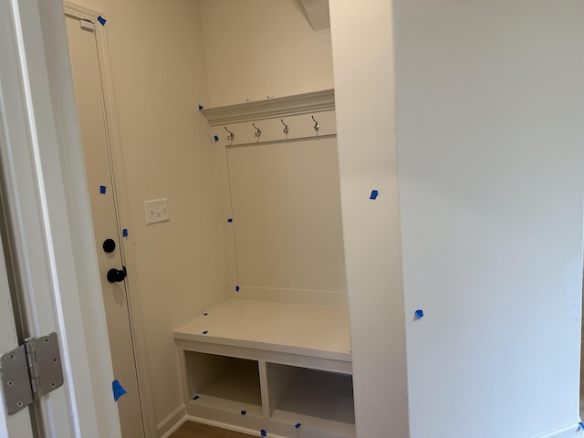 view of mudroom