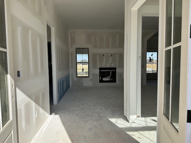 view of unfurnished living room