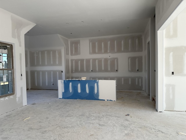 view of unfurnished living room