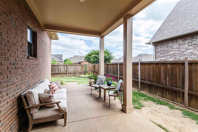 view of patio