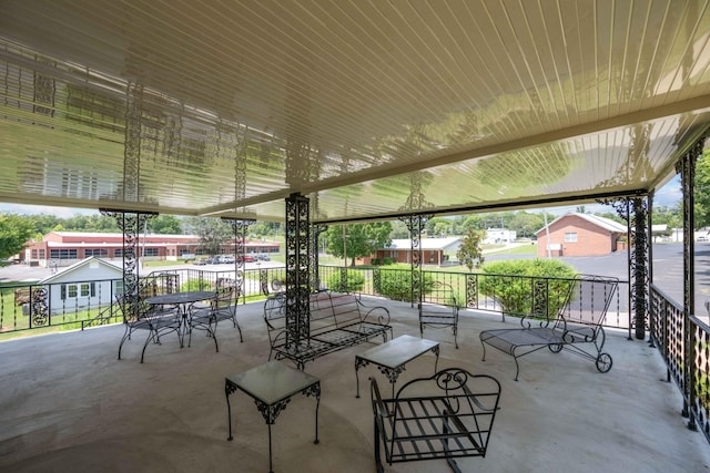 view of patio / terrace with outdoor dining area