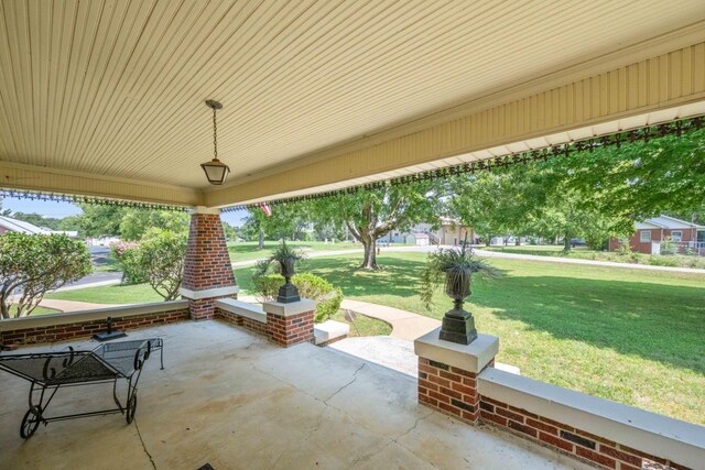 view of patio