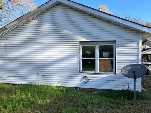 view of property exterior