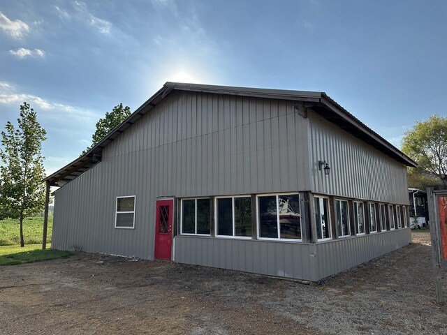 view of property exterior