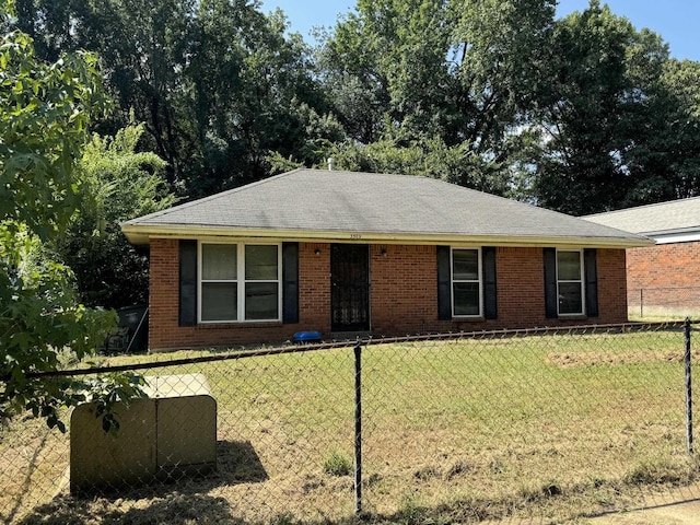 3509 Pine Ridge Ln, Memphis, TN 38118 - ranch-style house featuring roof with shingles and brick siding