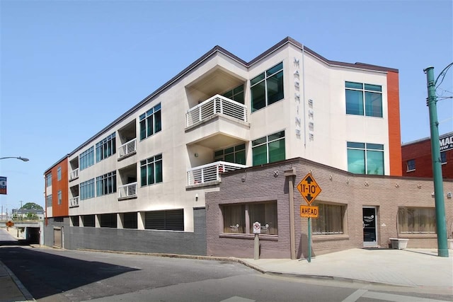 view of property featuring cooling unit