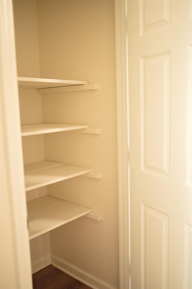 view of closet