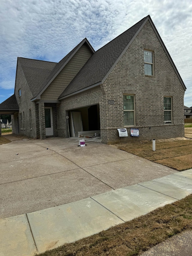 view of side of home