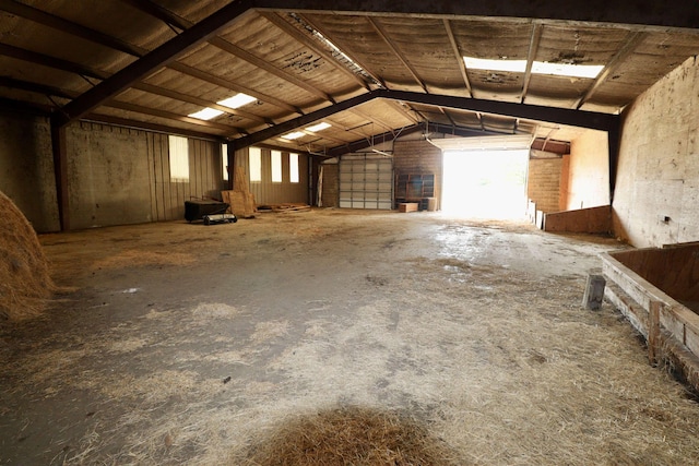 0 Old Brownsville Rd, Ripley, TN 38063 - misc room with a garage and lofted ceiling