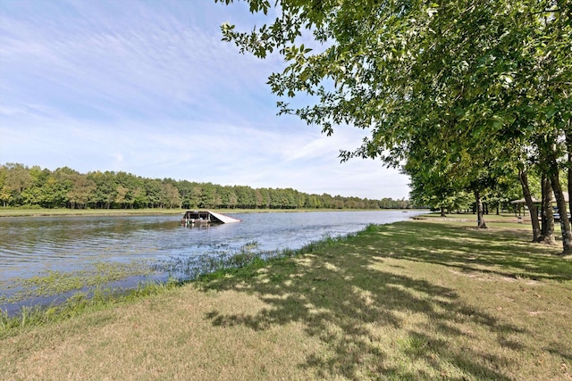 property view of water