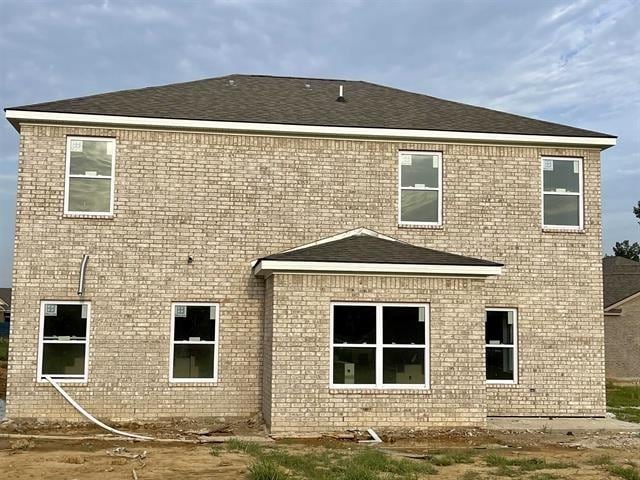 view of rear view of property