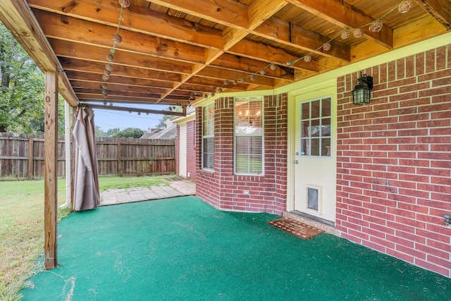 view of patio