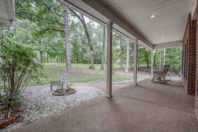 view of patio / terrace