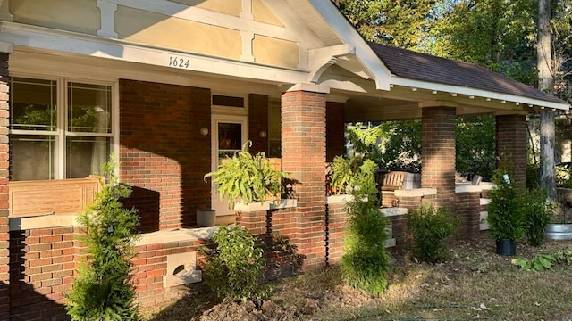 view of patio / terrace featuring a porch