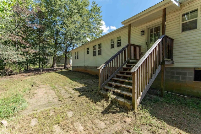 1405 Hurricane Dr, Sardis, TN 38371 - exterior space featuring crawl space