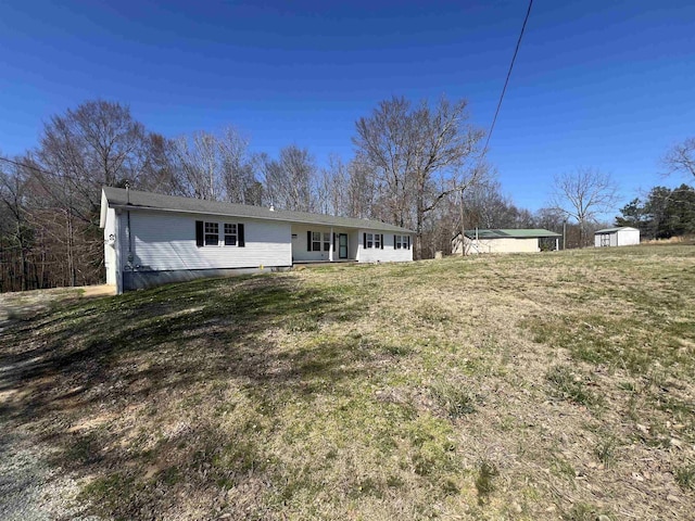 1405 Hurricane Dr, Sardis, TN 38371 - kitchen with exhaust hood, dark wood-type flooring, electric range, a textured ceiling, and white cabinetry