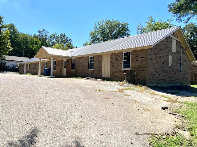 view of ranch-style house