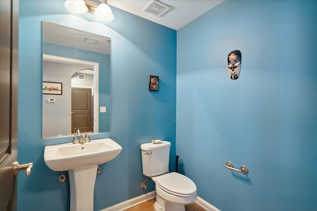 bathroom with toilet