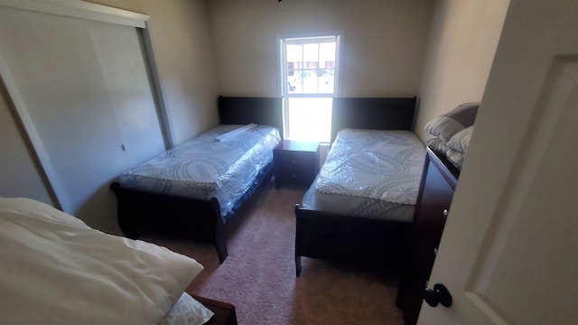 bedroom featuring carpet floors