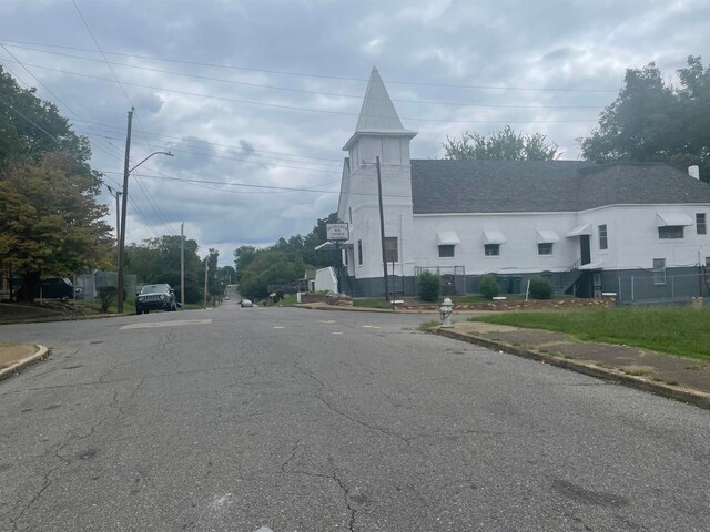 view of road