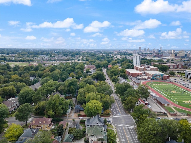 aerial view