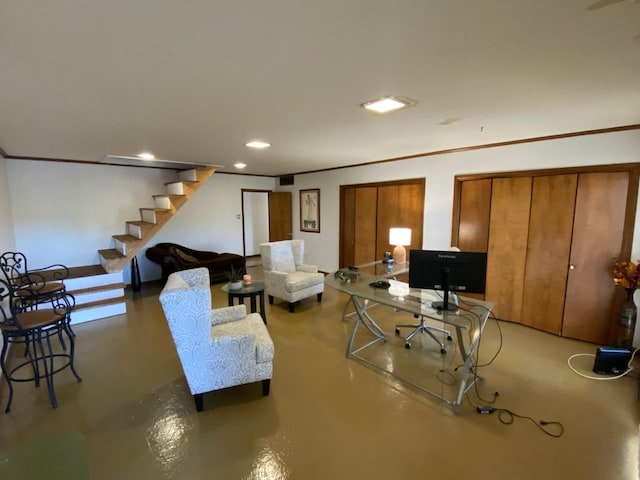 view of living room