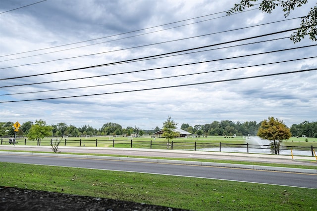 view of road