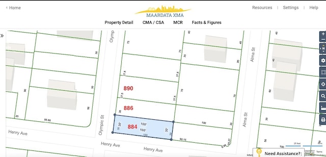 884 Olympic St, Memphis TN, 38107 land for sale