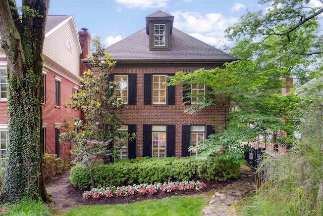 view of colonial house