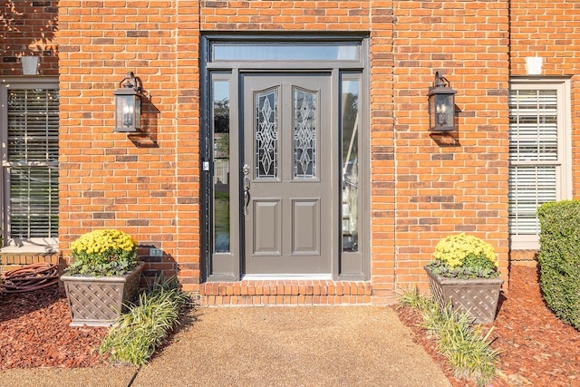 view of property entrance