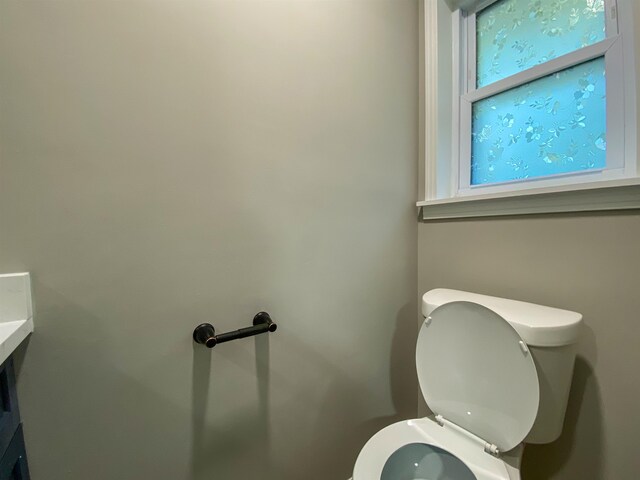 bathroom with toilet