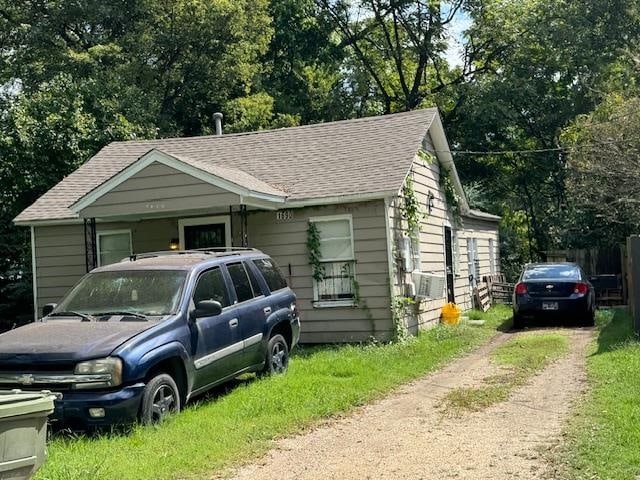 view of side of property