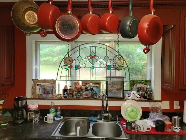 kitchen featuring sink