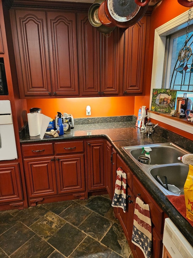 kitchen with dishwasher and sink