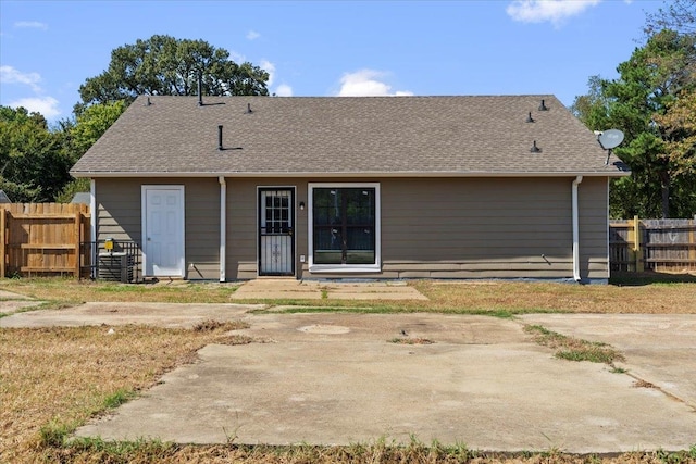 view of back of house