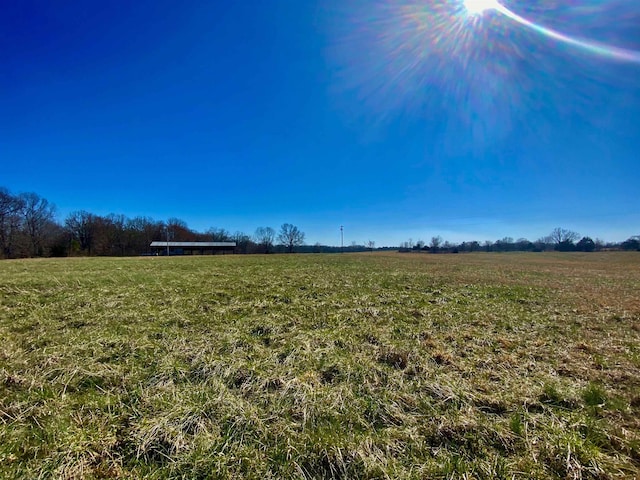 view of landscape with a rural view