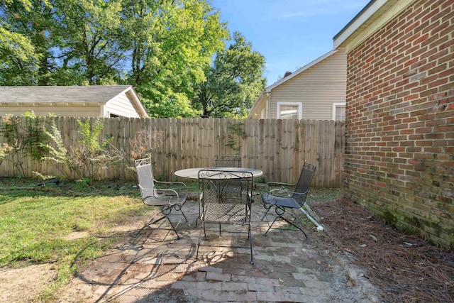 view of patio