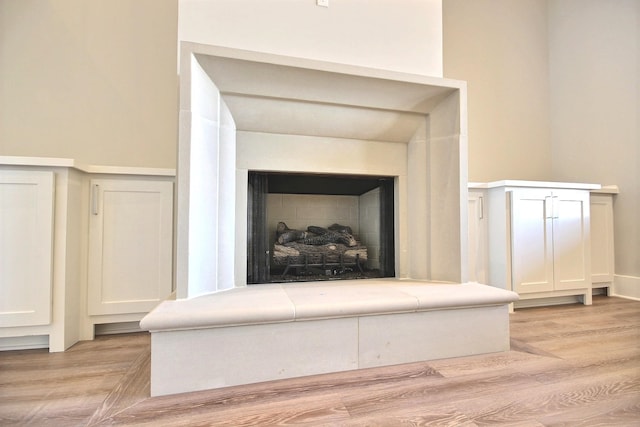 room details with wood-type flooring