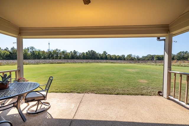 view of patio / terrace