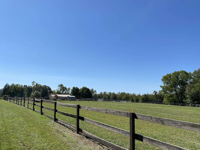 2845 Gilchrist Stantonville Rd, Stantonville, TN 38379 - view of yard featuring fence and a rural view