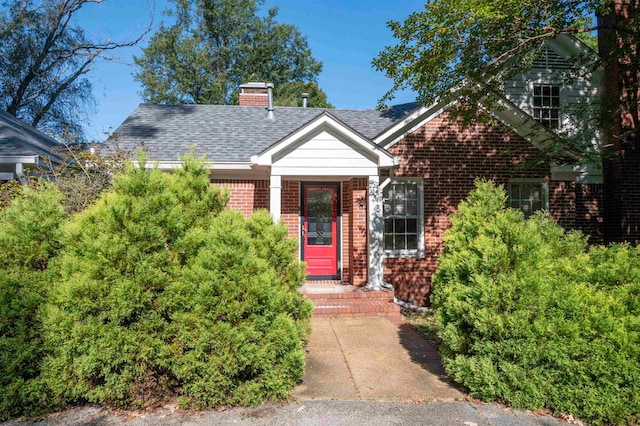 view of front of house