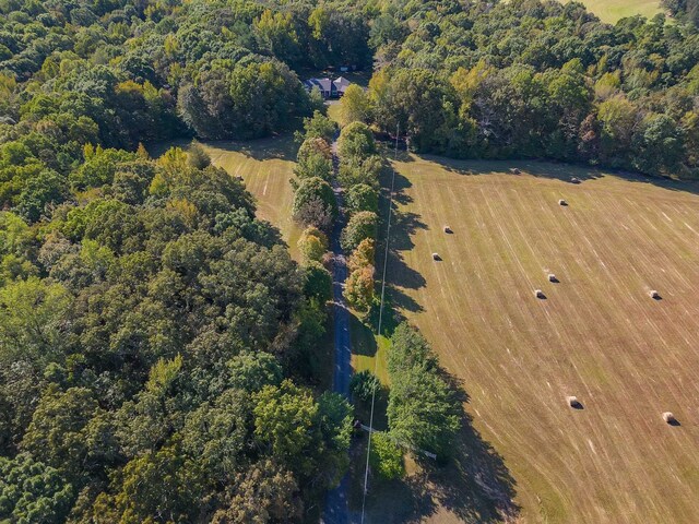 825 Barham Ln, Bolivar, TN 38008 - aerial view featuring a rural view