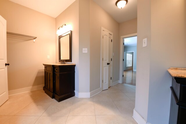 4543 Charleswood Ave, Memphis, TN 38117 - bathroom featuring vanity and tile patterned flooring