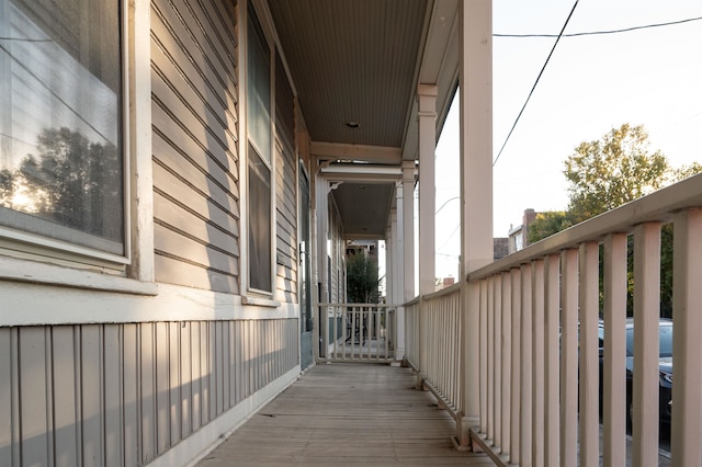 view of side of property