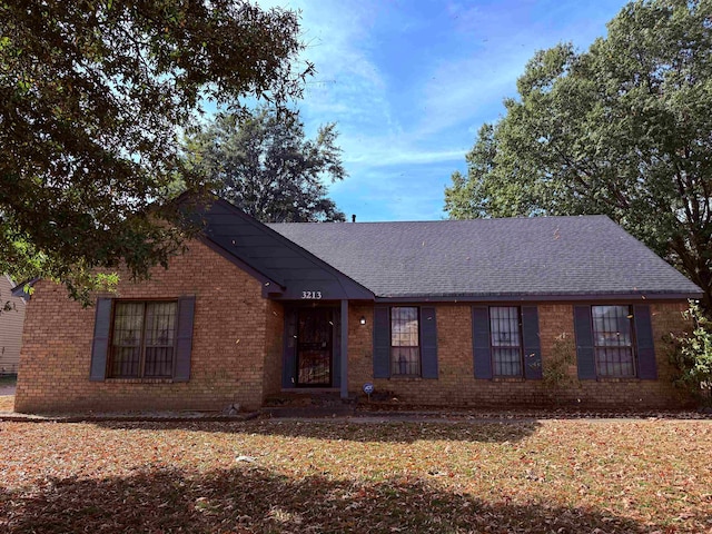 view of ranch-style home