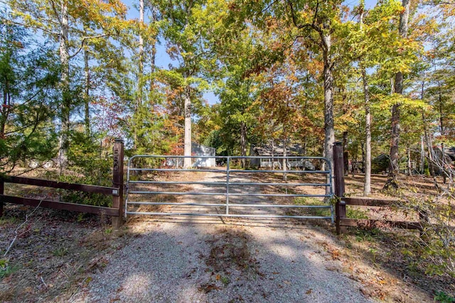 view of gate