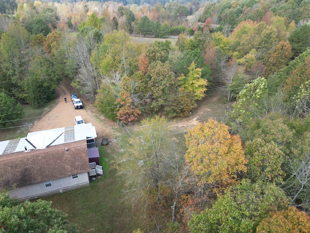 aerial view