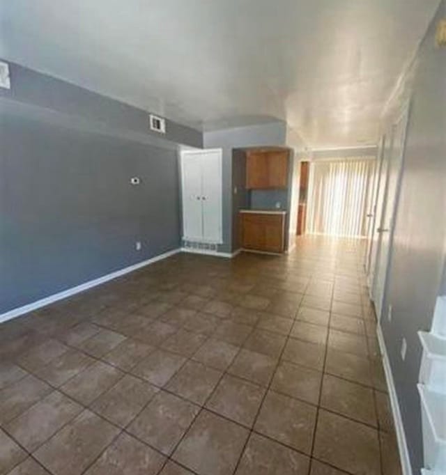 view of unfurnished living room