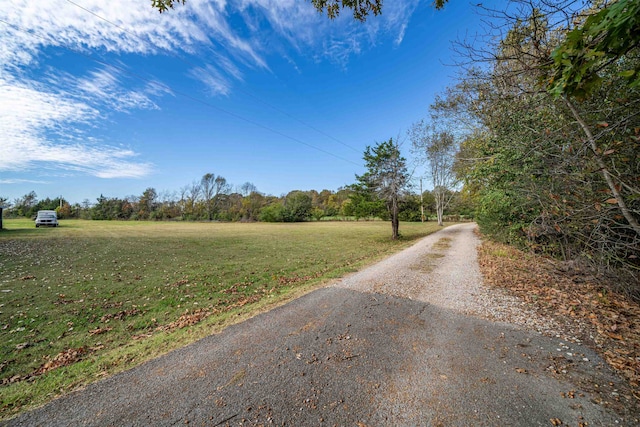 view of road