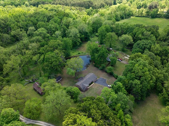 9430 Monasco Rd, Millington, TN 38053 - view of property location with a heavily wooded area and a nearby body of water